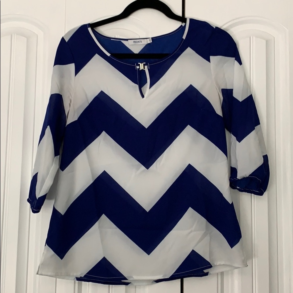 Ricki’s Chevron Print Dress Shirt!